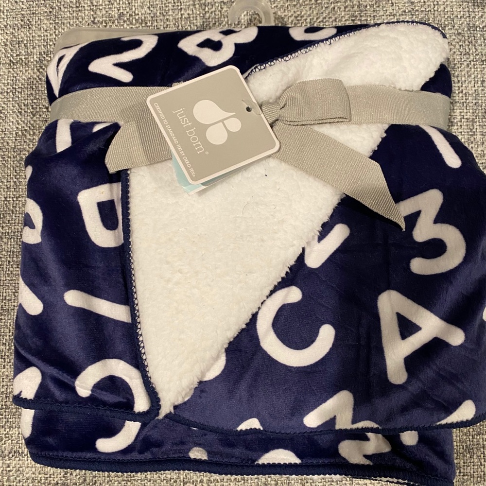 Just born baby fleece blanket 30x40